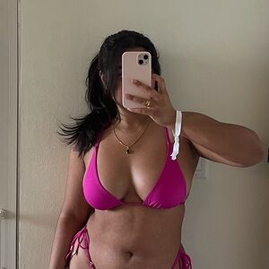 Monday Swimwear Dragonfruit Kauai Top